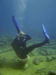 Underwater Yoga in Tas Mohammed by Ryan Stafford 
